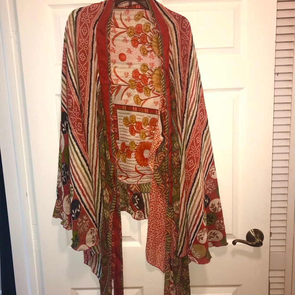 Iris Impressions Convertible L Wrap Sarong Dress